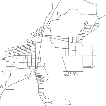 ROAD MAP OF ELK RAPIDS, MICHIGAN BY MAPBAKES