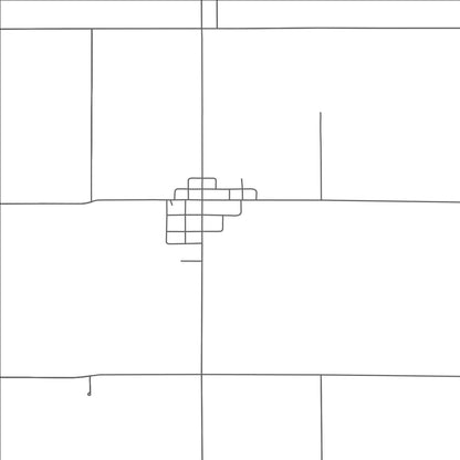 ROAD MAP OF ELM HALL, MICHIGAN BY MAPBAKES