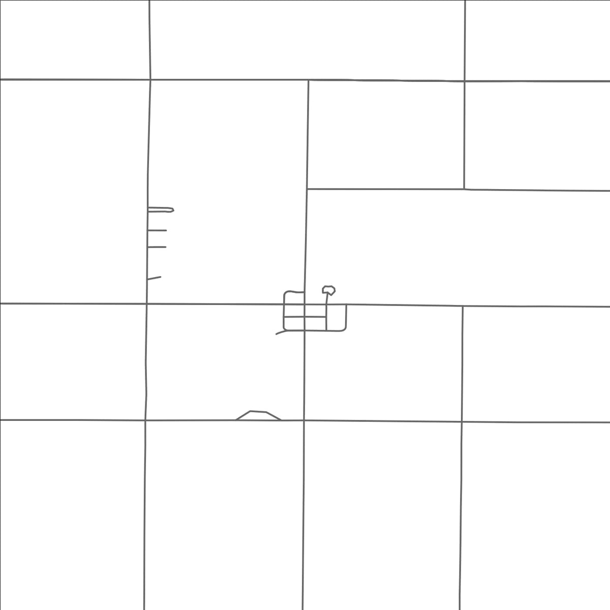 ROAD MAP OF EUREKA, MICHIGAN BY MAPBAKES