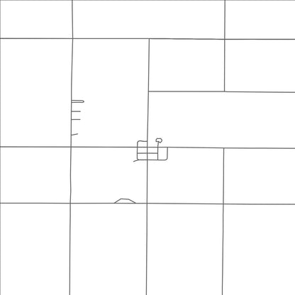 ROAD MAP OF EUREKA, MICHIGAN BY MAPBAKES