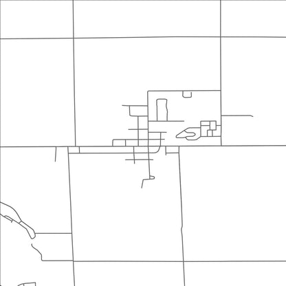 ROAD MAP OF FENNVILLE, MICHIGAN BY MAPBAKES