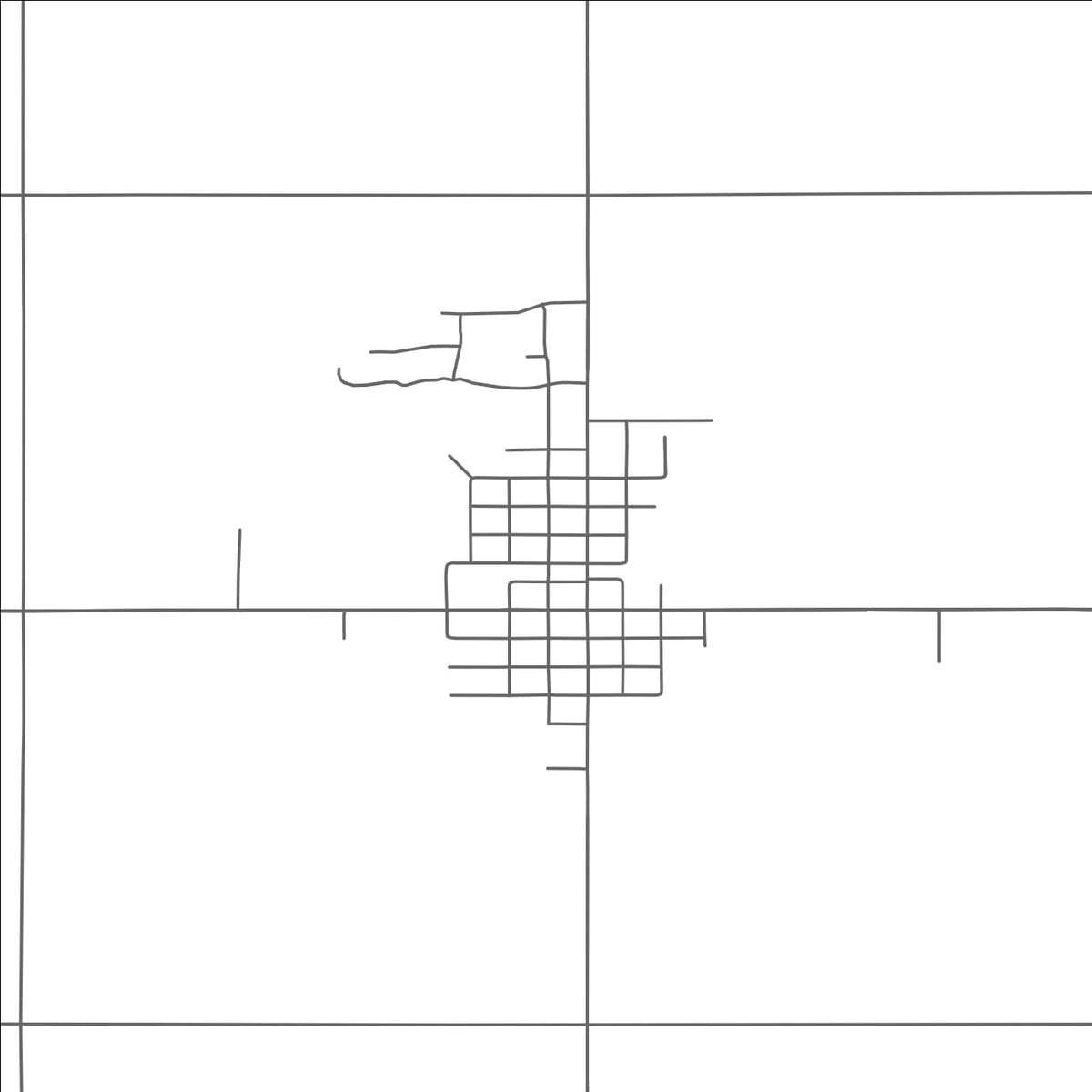 ROAD MAP OF FOWLER, MICHIGAN BY MAPBAKES