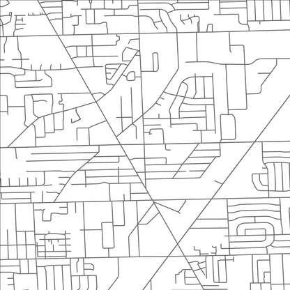 ROAD MAP OF FRASER, MICHIGAN BY MAPBAKES