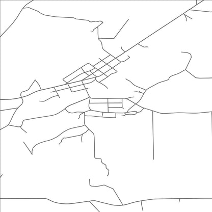 ROAD MAP OF FULTON, MICHIGAN BY MAPBAKES