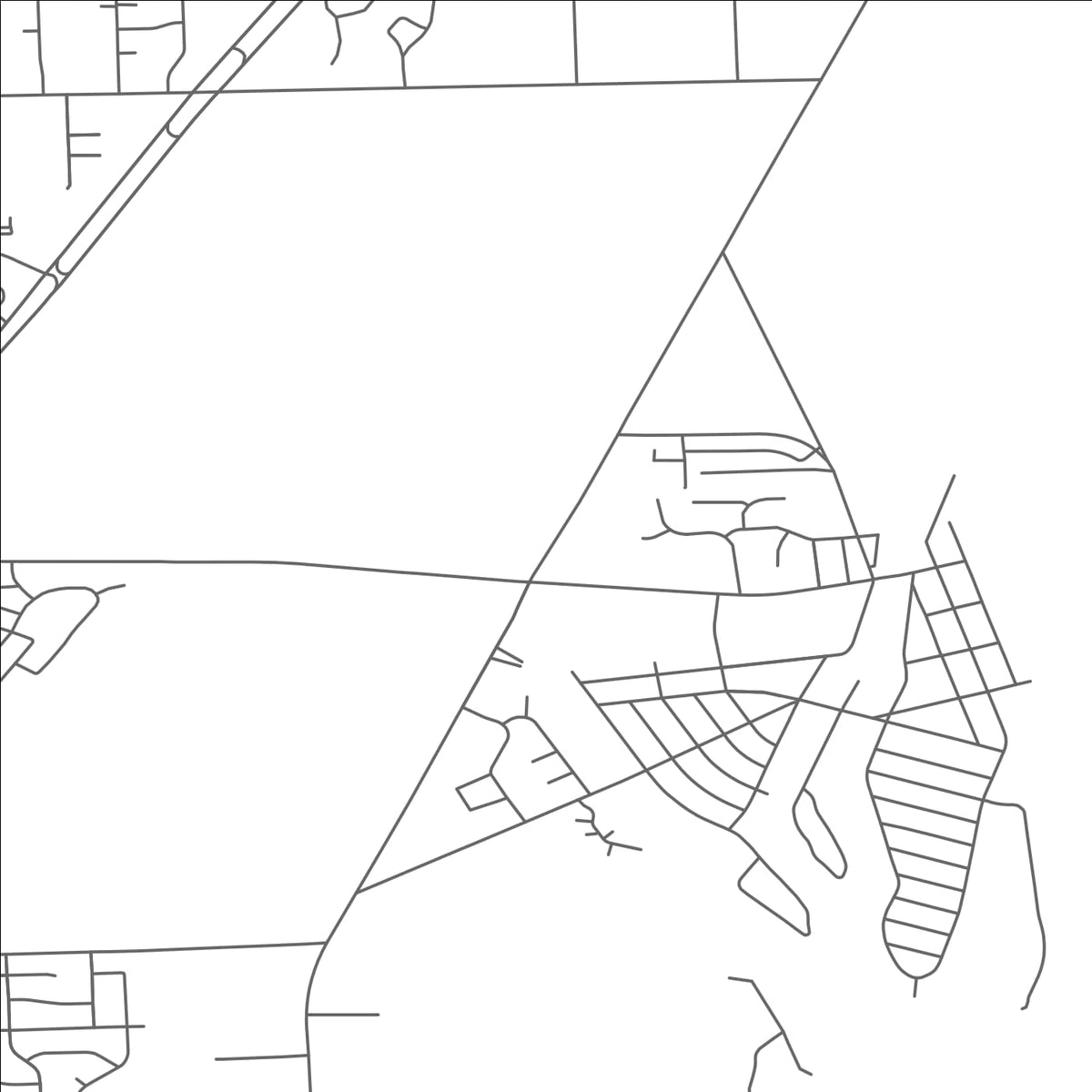 ROAD MAP OF GIBRALTAR, MICHIGAN BY MAPBAKES