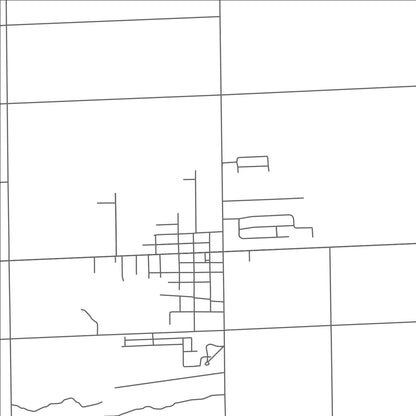 ROAD MAP OF HEMLOCK, MICHIGAN BY MAPBAKES