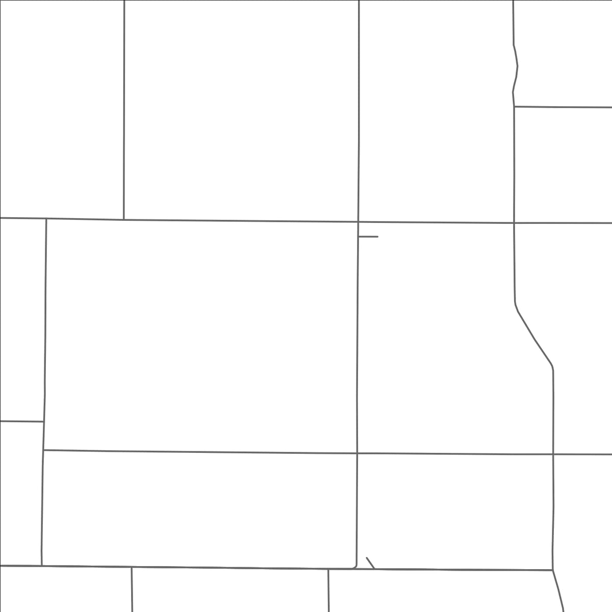 ROAD MAP OF HICKORY CORNERS, MICHIGAN BY MAPBAKES