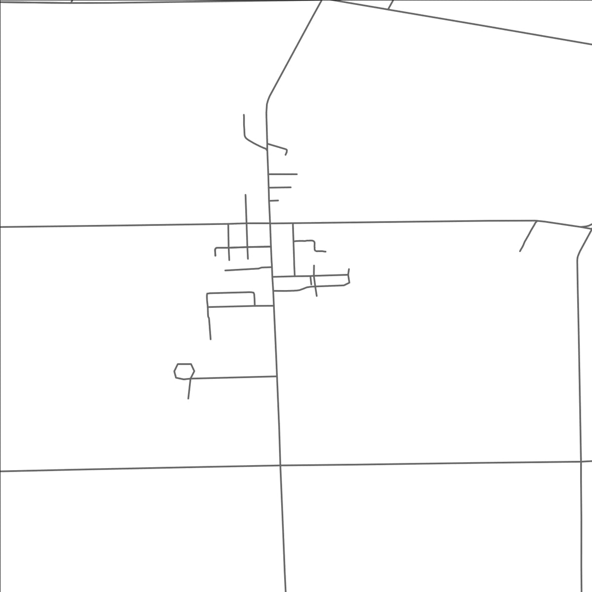 ROAD MAP OF IDA, MICHIGAN BY MAPBAKES
