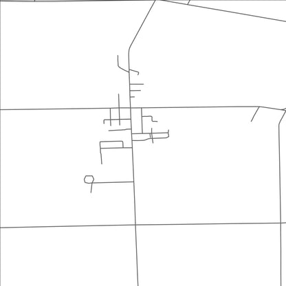 ROAD MAP OF IDA, MICHIGAN BY MAPBAKES