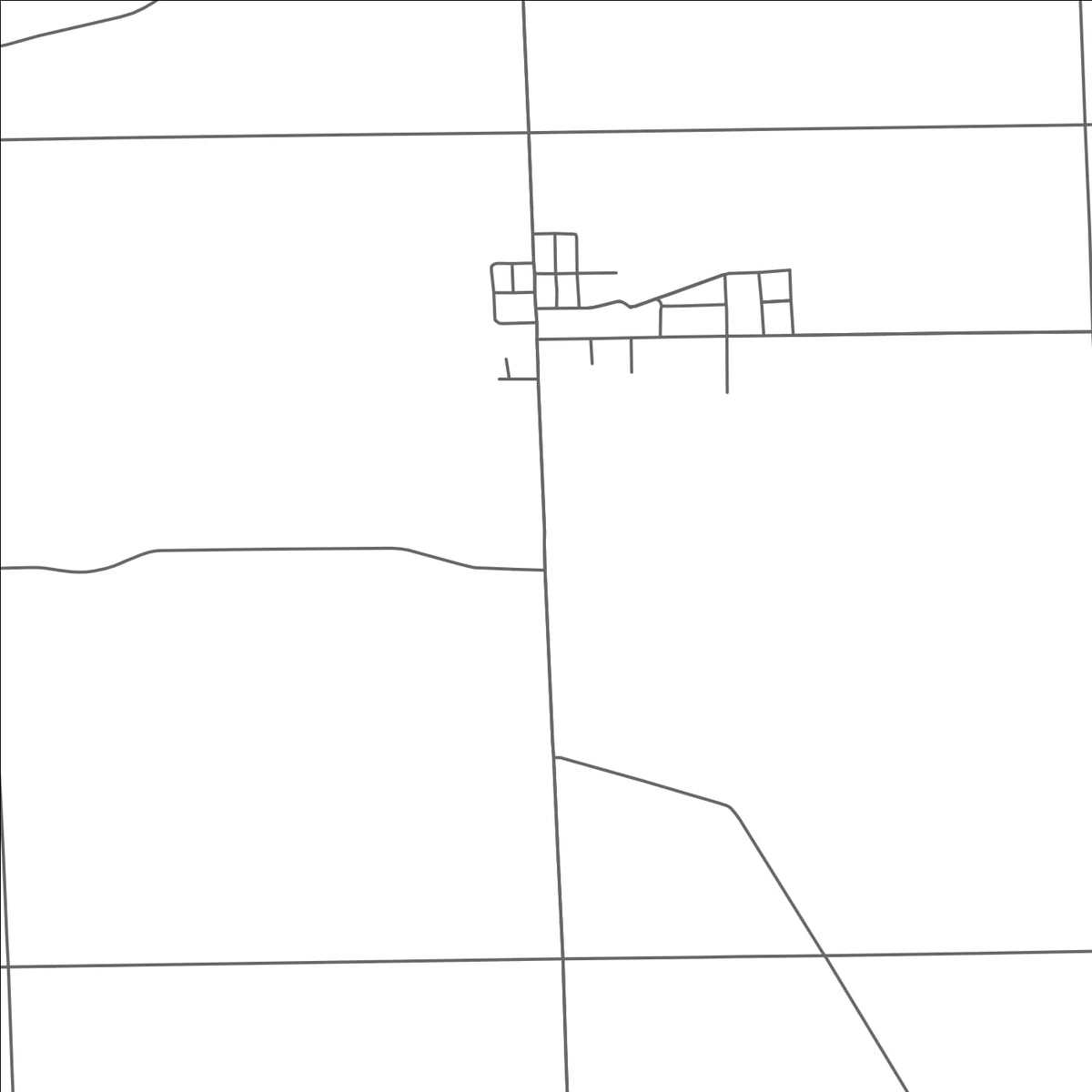 ROAD MAP OF JASPER, MICHIGAN BY MAPBAKES