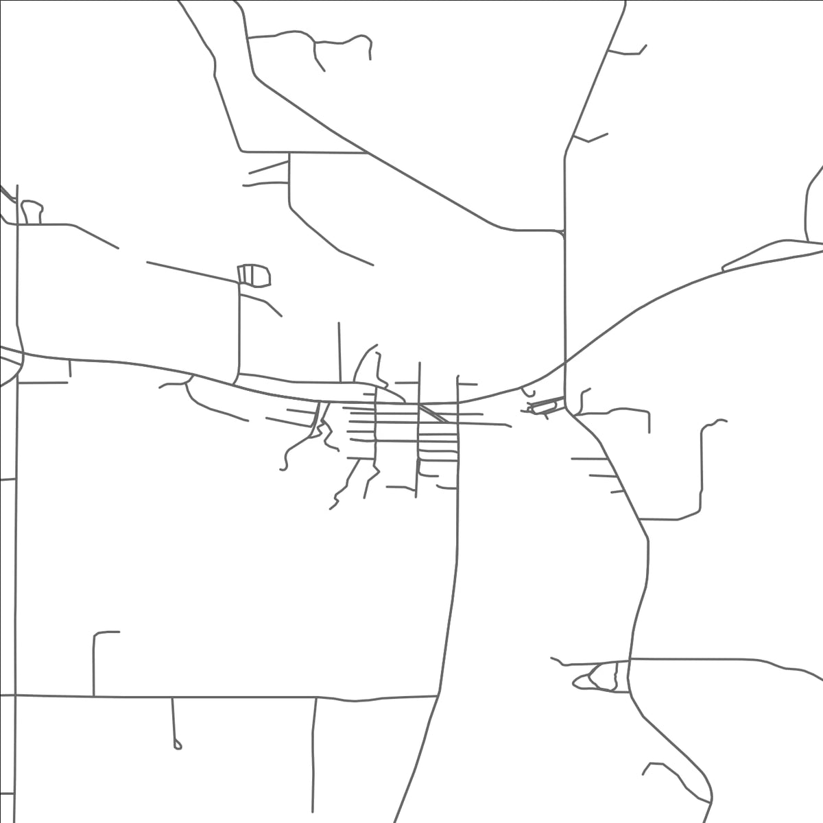 ROAD MAP OF LAKE LEELANAU, MICHIGAN BY MAPBAKES