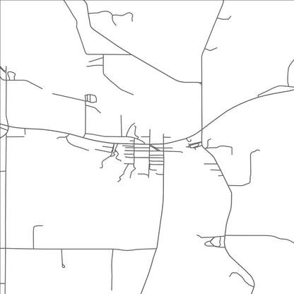 ROAD MAP OF LAKE LEELANAU, MICHIGAN BY MAPBAKES