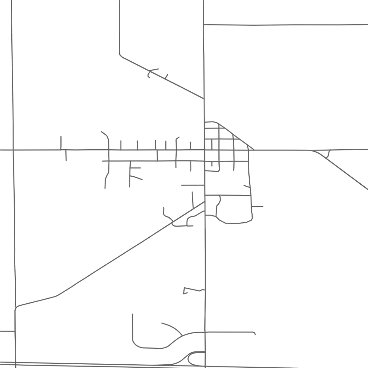 ROAD MAP OF LAWRENCE, MICHIGAN BY MAPBAKES