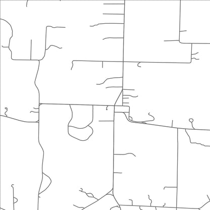ROAD MAP OF MAPLE CITY, MICHIGAN BY MAPBAKES