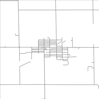 ROAD MAP OF MARCELLUS, MICHIGAN BY MAPBAKES