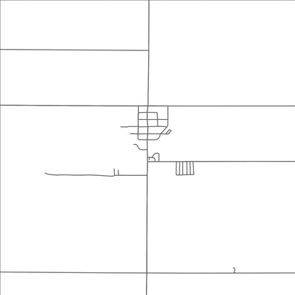 ROAD MAP OF MCBRIDE, MICHIGAN BY MAPBAKES