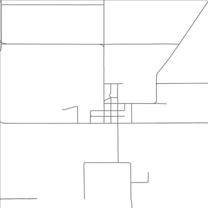 ROAD MAP OF MONTGOMERY, MICHIGAN BY MAPBAKES