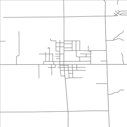 ROAD MAP OF MONTROSE, MICHIGAN BY MAPBAKES