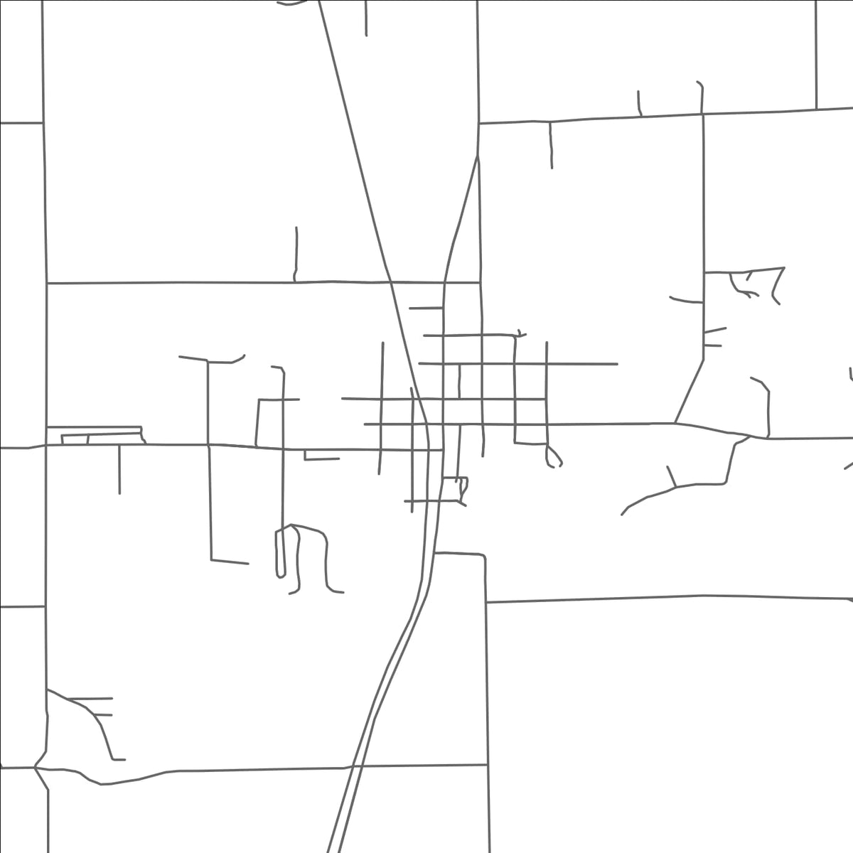 ROAD MAP OF MORLEY, MICHIGAN BY MAPBAKES