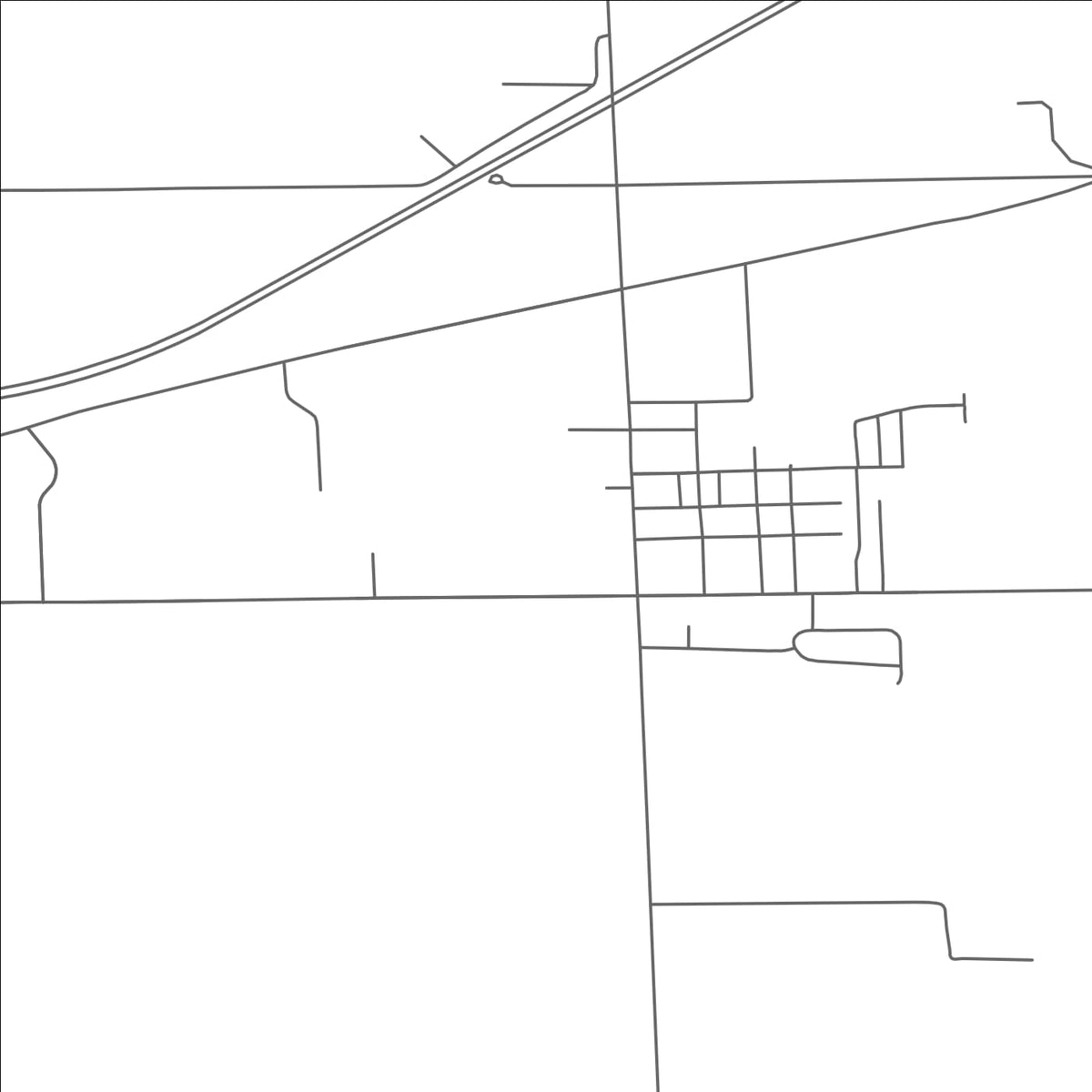 ROAD MAP OF MORRICE, MICHIGAN BY MAPBAKES