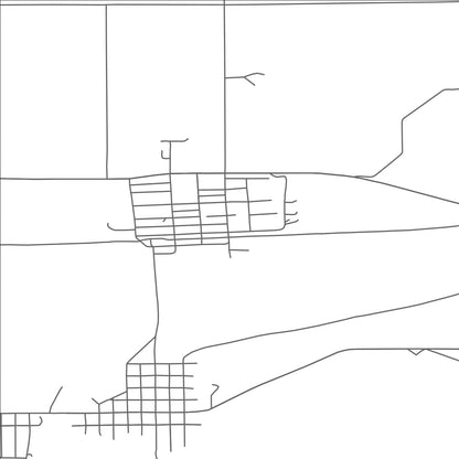 ROAD MAP OF MUIR, MICHIGAN BY MAPBAKES
