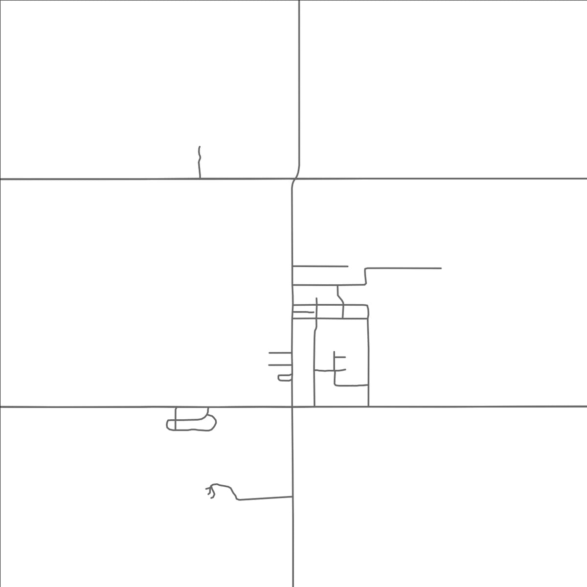 ROAD MAP OF MULLIKEN, MICHIGAN BY MAPBAKES
