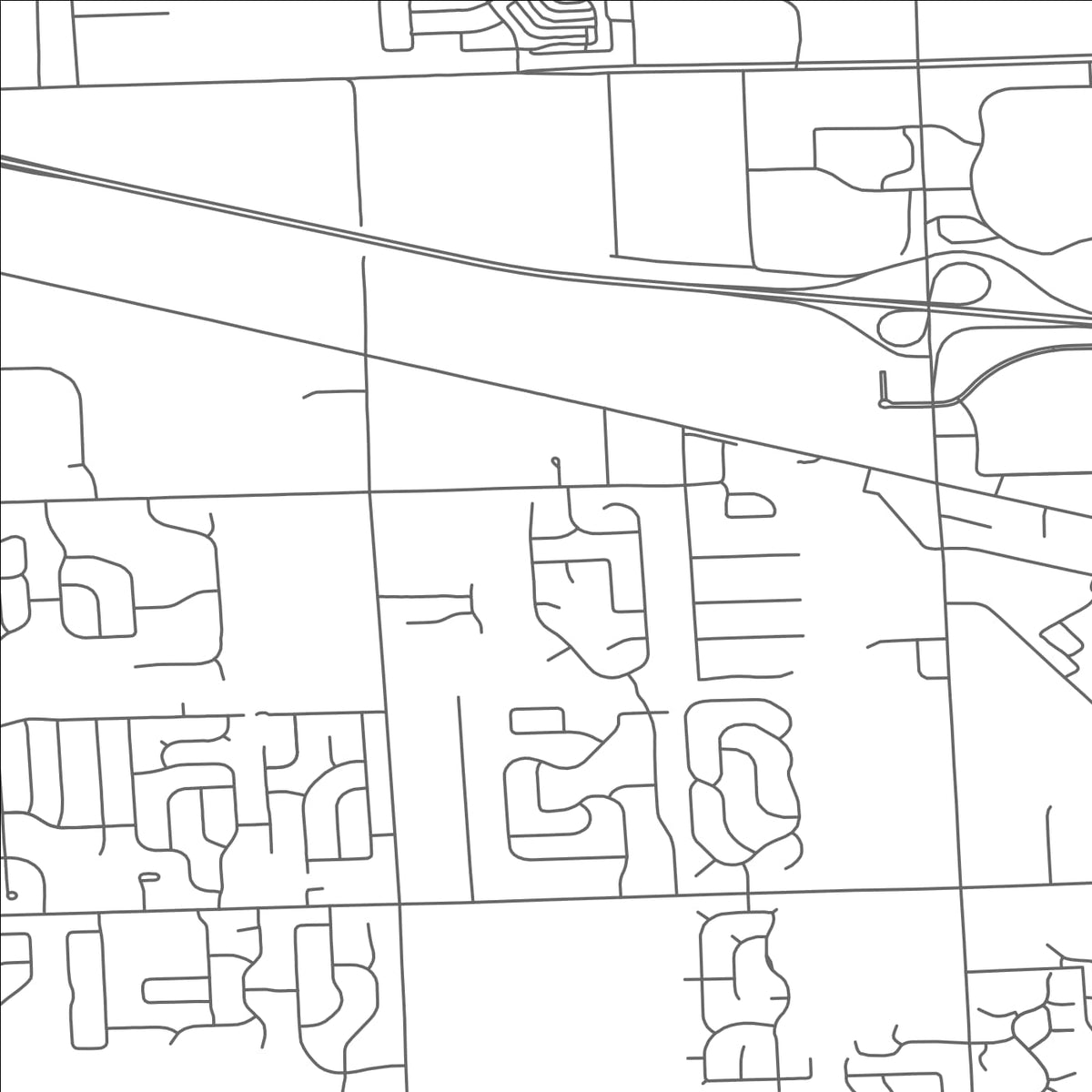 ROAD MAP OF NOVI, MICHIGAN BY MAPBAKES