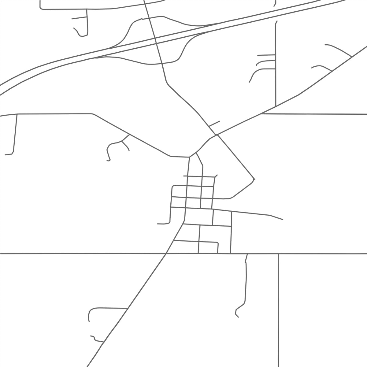 ROAD MAP OF OLIVET, MICHIGAN BY MAPBAKES