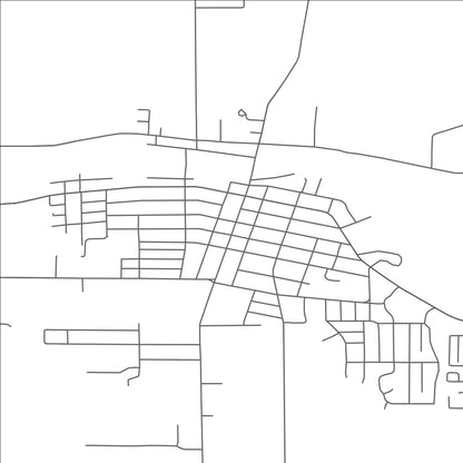 ROAD MAP OF OTSEGO, MICHIGAN BY MAPBAKES