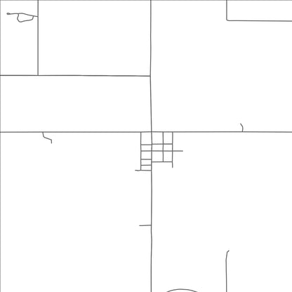ROAD MAP OF PALO, MICHIGAN BY MAPBAKES
