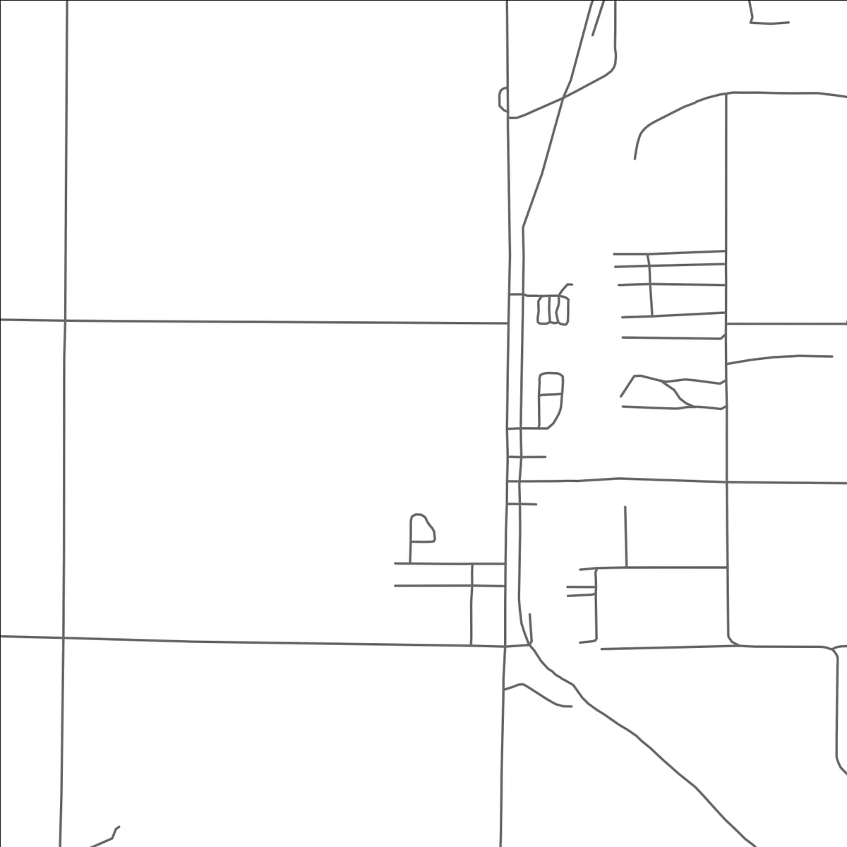 ROAD MAP OF PARIS, MICHIGAN BY MAPBAKES