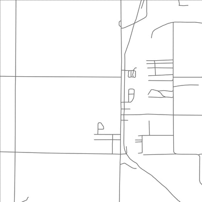 ROAD MAP OF PARIS, MICHIGAN BY MAPBAKES