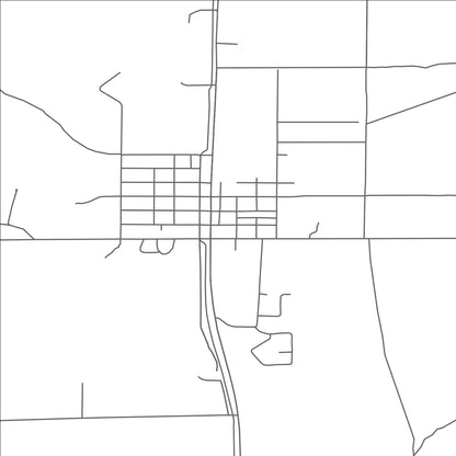 ROAD MAP OF PELLSTON, MICHIGAN BY MAPBAKES