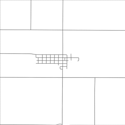 ROAD MAP OF PERRINTON, MICHIGAN BY MAPBAKES
