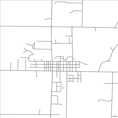 ROAD MAP OF PINCONNING, MICHIGAN BY MAPBAKES