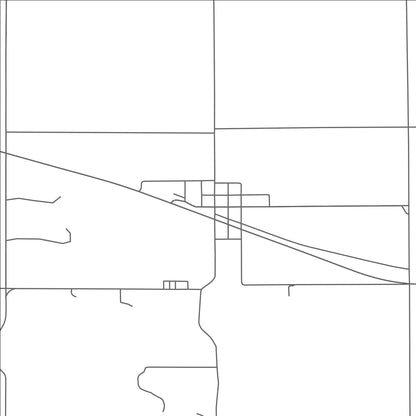 ROAD MAP OF PITTSFORD, MICHIGAN BY MAPBAKES