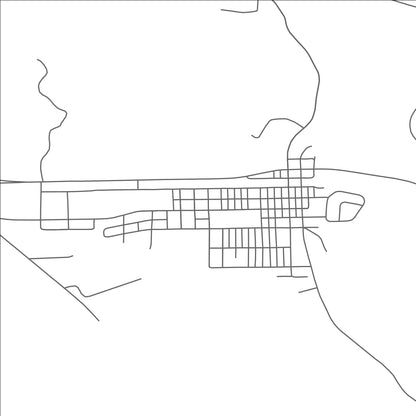 ROAD MAP OF QUINNESEC, MICHIGAN BY MAPBAKES