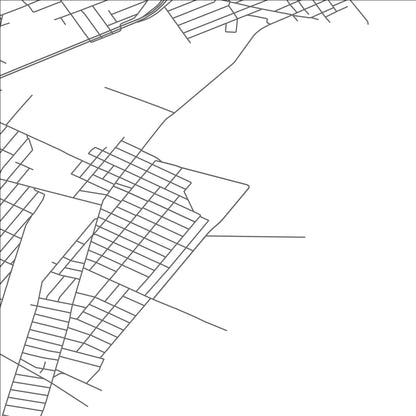 ROAD MAP OF RIVER ROUGE, MICHIGAN BY MAPBAKES
