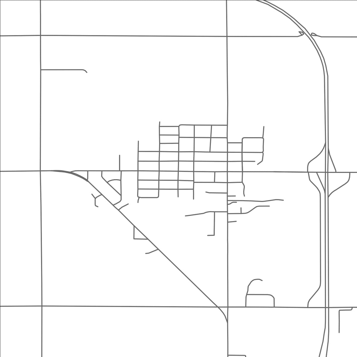ROAD MAP OF SHEPHERD, MICHIGAN BY MAPBAKES
