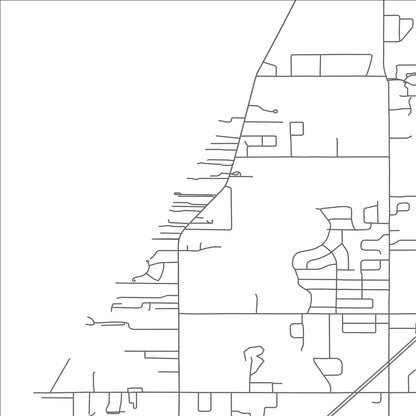 ROAD MAP OF SHOREHAM, MICHIGAN BY MAPBAKES