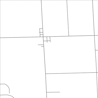 ROAD MAP OF SNOVER, MICHIGAN BY MAPBAKES
