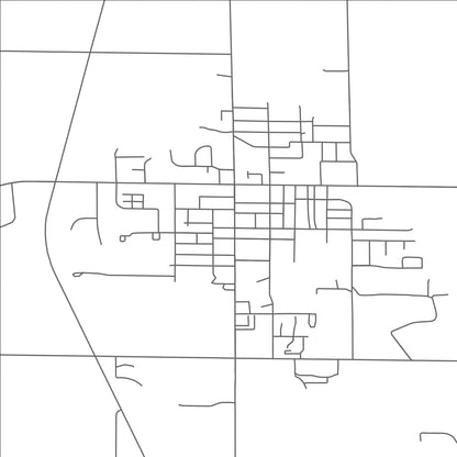 ROAD MAP OF SPARTA, MICHIGAN BY MAPBAKES