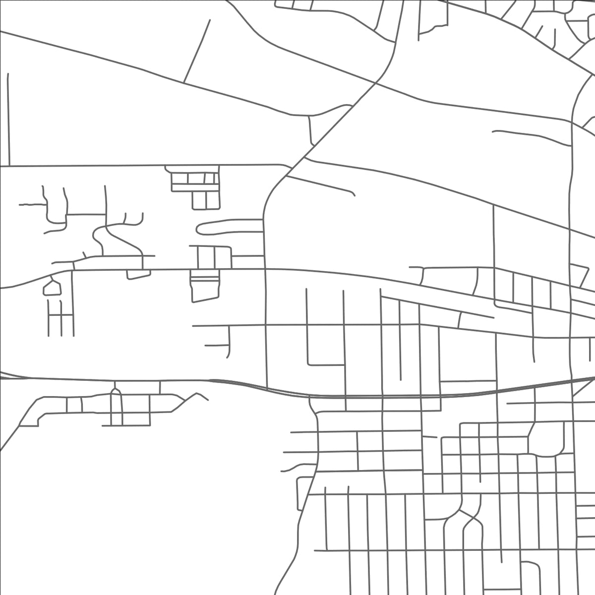 ROAD MAP OF SPRINGFIELD, MICHIGAN BY MAPBAKES