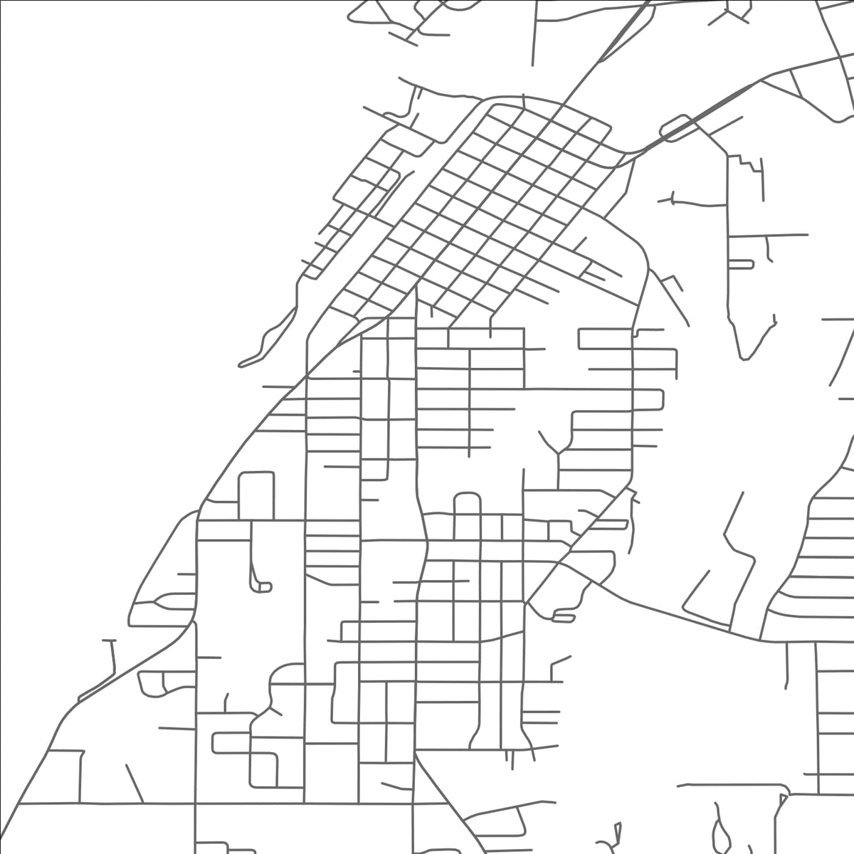 ROAD MAP OF ST. JOSEPH, MICHIGAN BY MAPBAKES