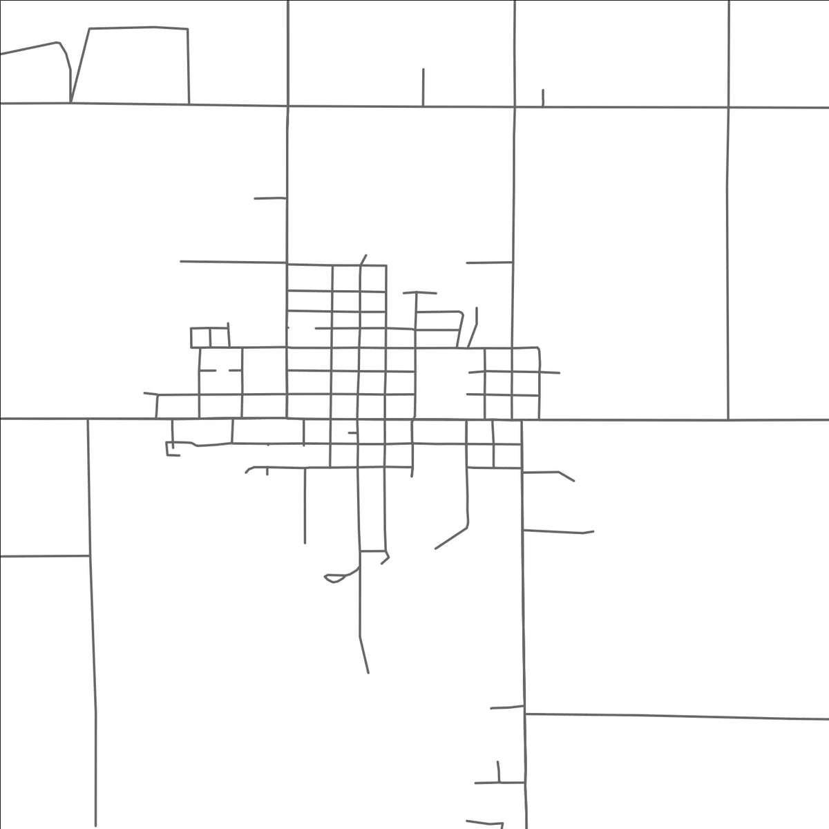 ROAD MAP OF STANTON, MICHIGAN BY MAPBAKES
