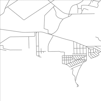 ROAD MAP OF STONY POINT, MICHIGAN BY MAPBAKES