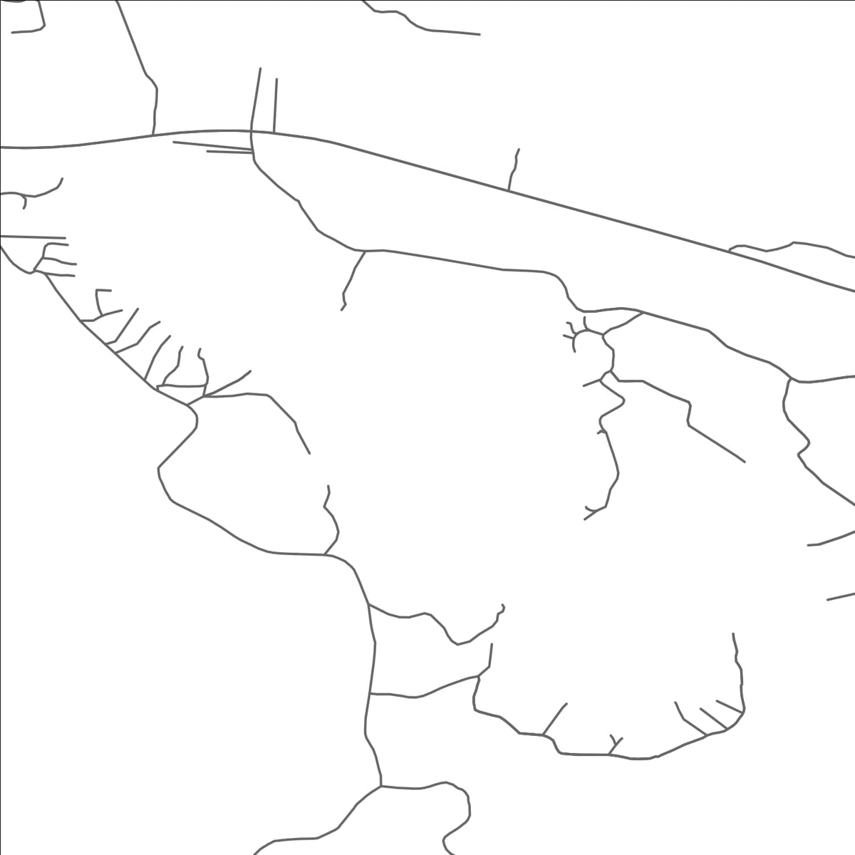 ROAD MAP OF THREE LAKES, MICHIGAN BY MAPBAKES