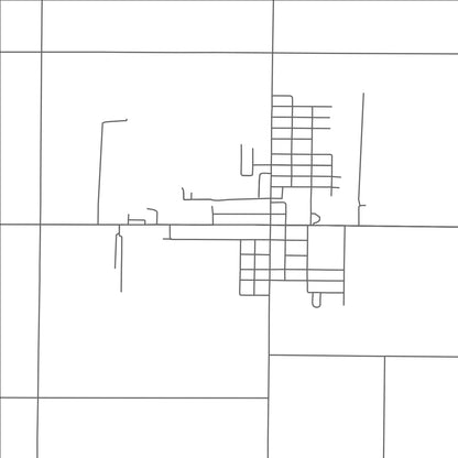 ROAD MAP OF THREE OAKS, MICHIGAN BY MAPBAKES