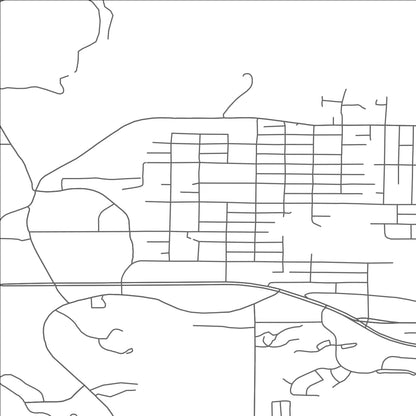 ROAD MAP OF TROWBRIDGE PARK, MICHIGAN BY MAPBAKES