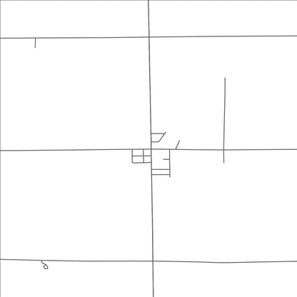 ROAD MAP OF TWINING, MICHIGAN BY MAPBAKES